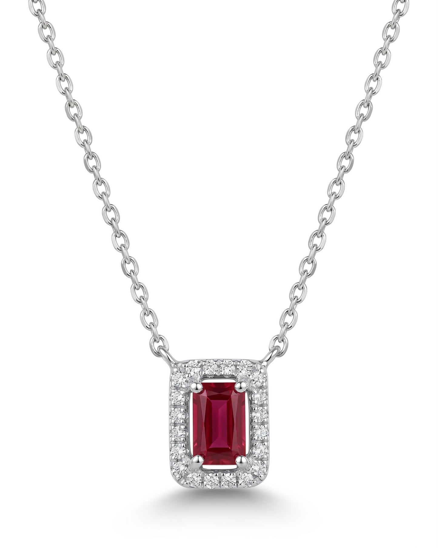 Red Glam Ruby Necklace