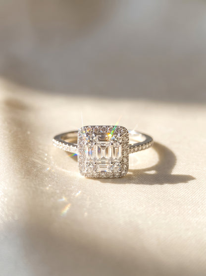 Squared Crown Ring