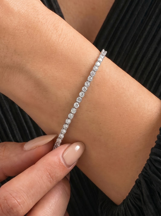 Silver Tennis Bracelet 2.5mm