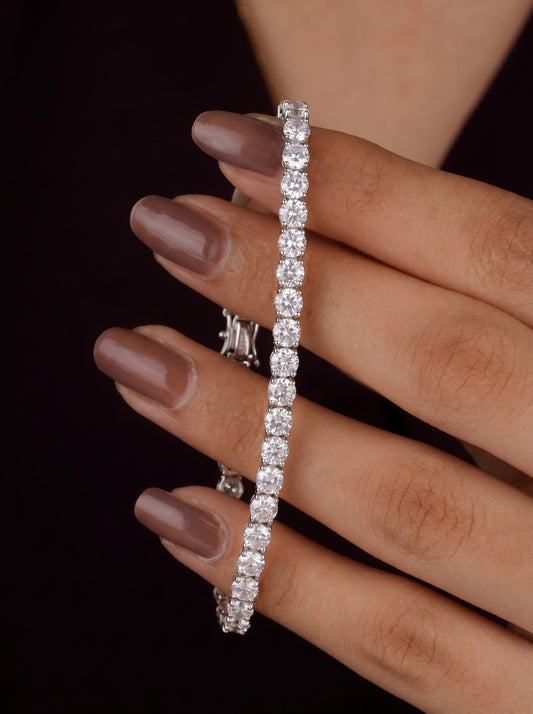 Silver Tennis Bracelet 3.5mm