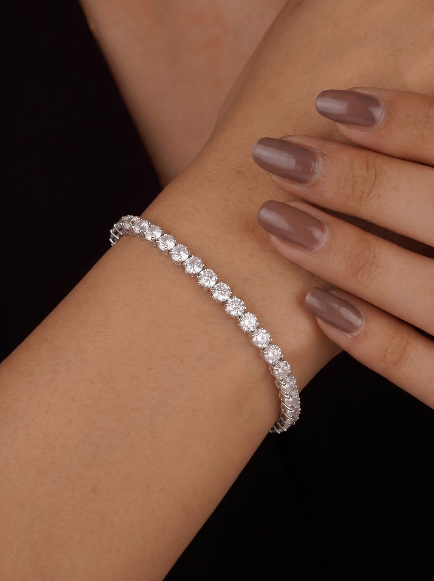 Silver Tennis Bracelet 3.5mm