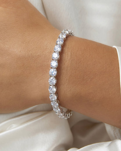 Silver Tennis Bracelet 4mm