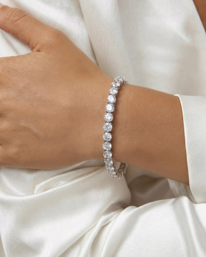 Silver Tennis Bracelet 4mm