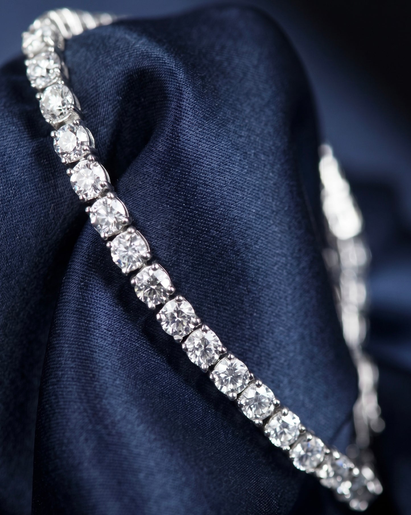 Silver Tennis Bracelet 4mm