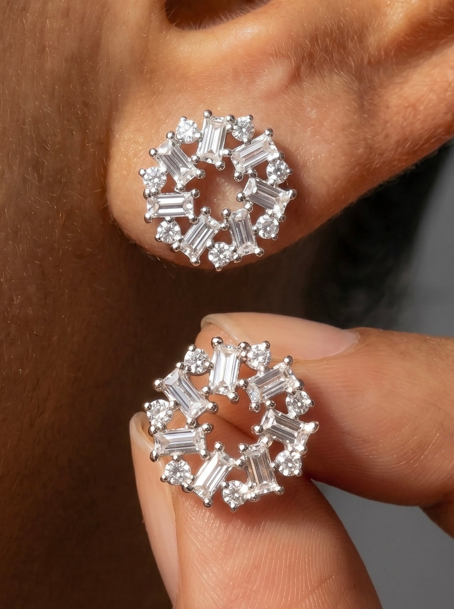 Fizzy Zircon Earrings