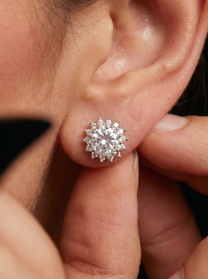 Royal Halo Earrings