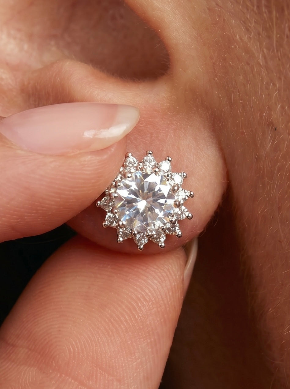 Royal Halo Earrings