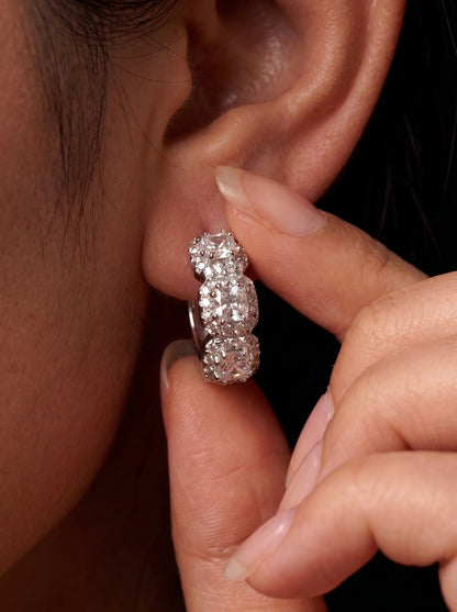 Zircon Solitaire Earrings