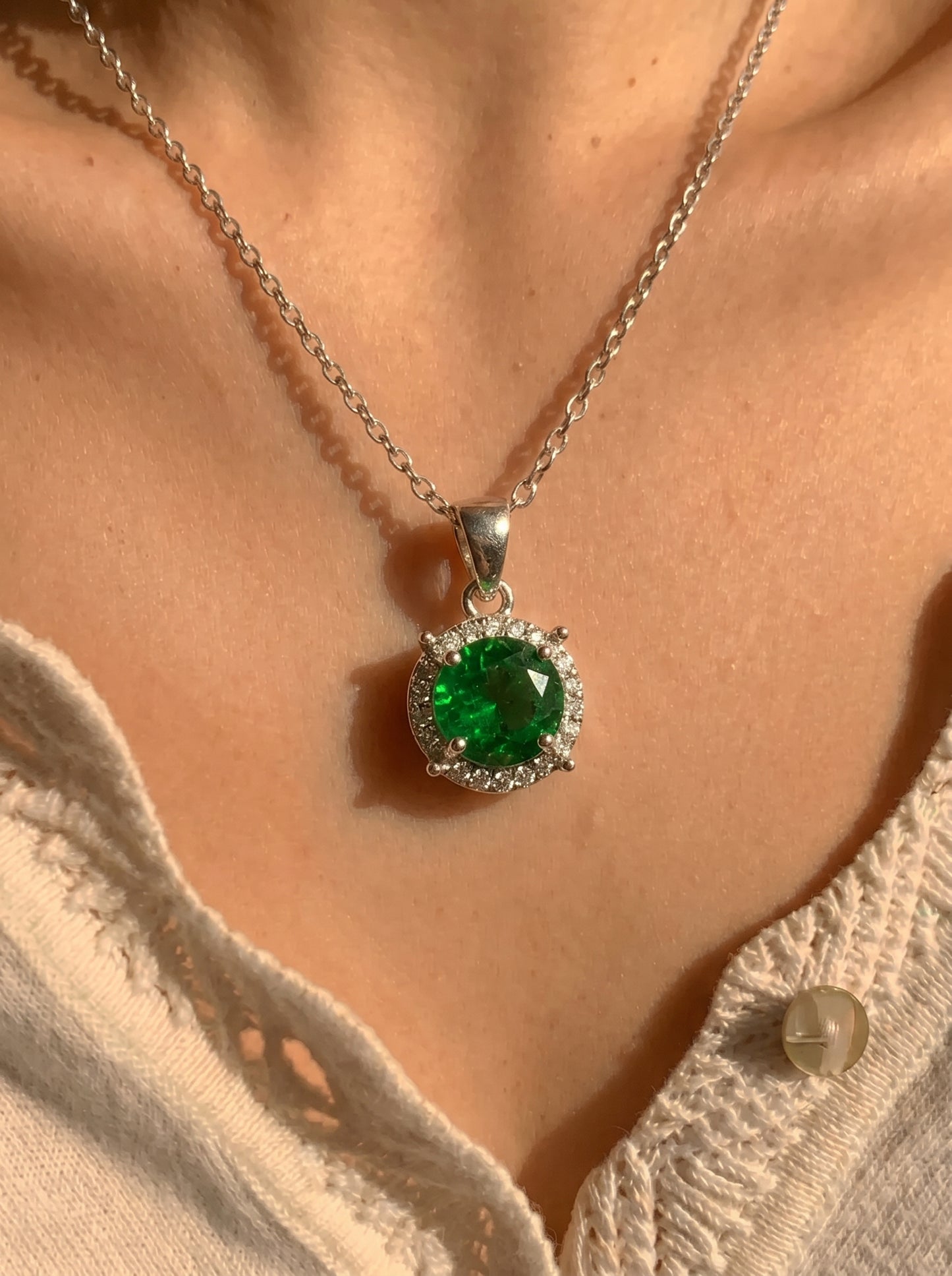Green Glow Necklace