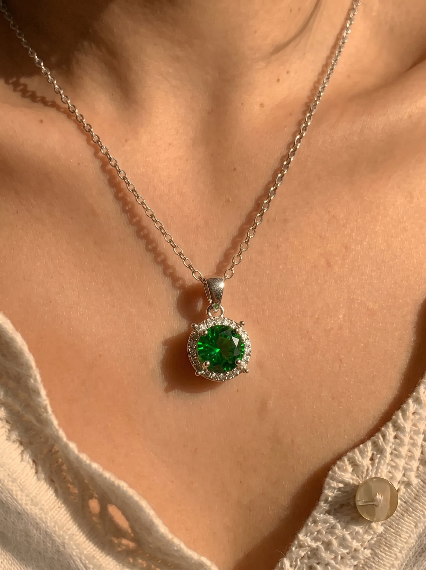 Green Glow Necklace