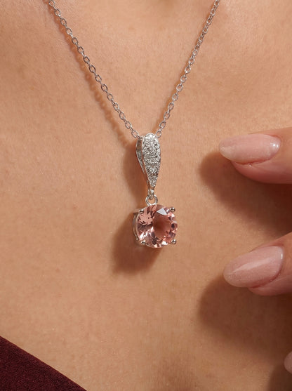 Eternity Pink Necklace