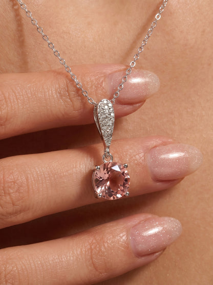Eternity Pink Necklace