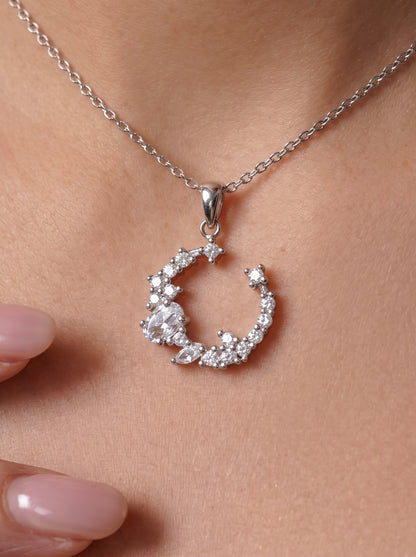 Moonlight Zircon Necklace