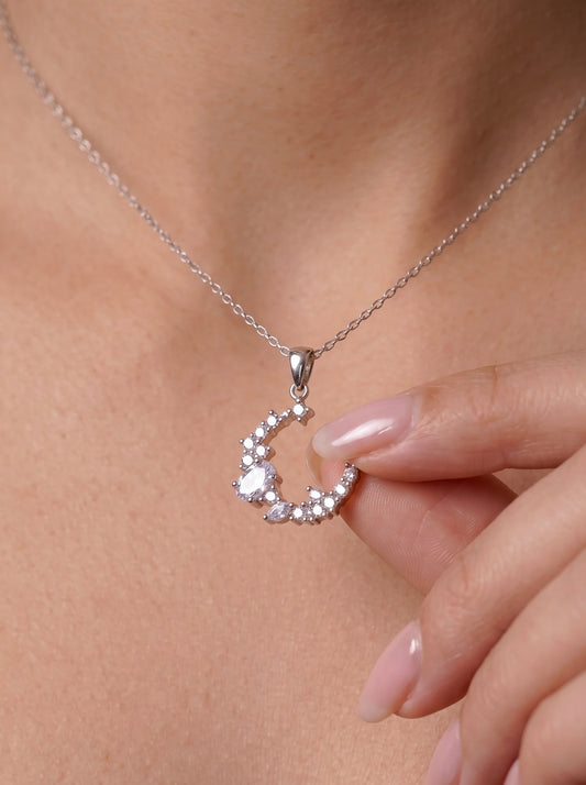 Moonlight Zircon Necklace