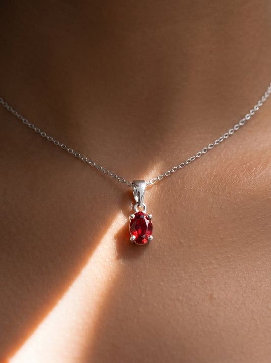 Red Stone Necklace