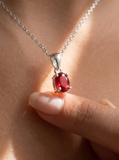 Red Stone Necklace