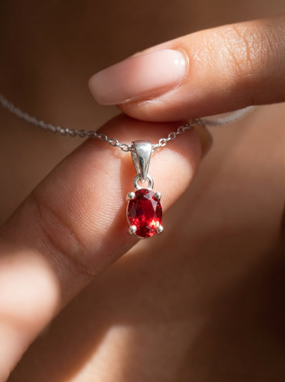 Red Stone Necklace