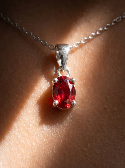 Red Stone Necklace