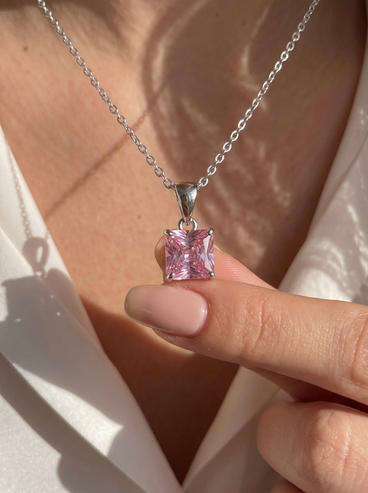 Barbie Pink Stone Necklace