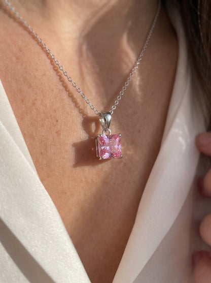 Barbie Pink Stone Necklace