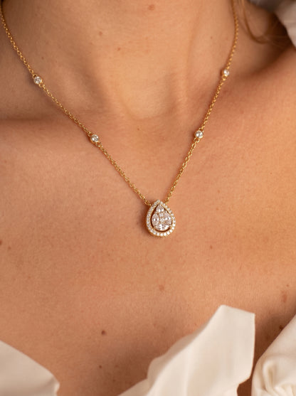 Swan Lake Gold Plated Necklace