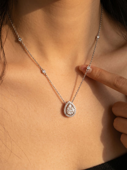 Swan Lake Silver Necklace