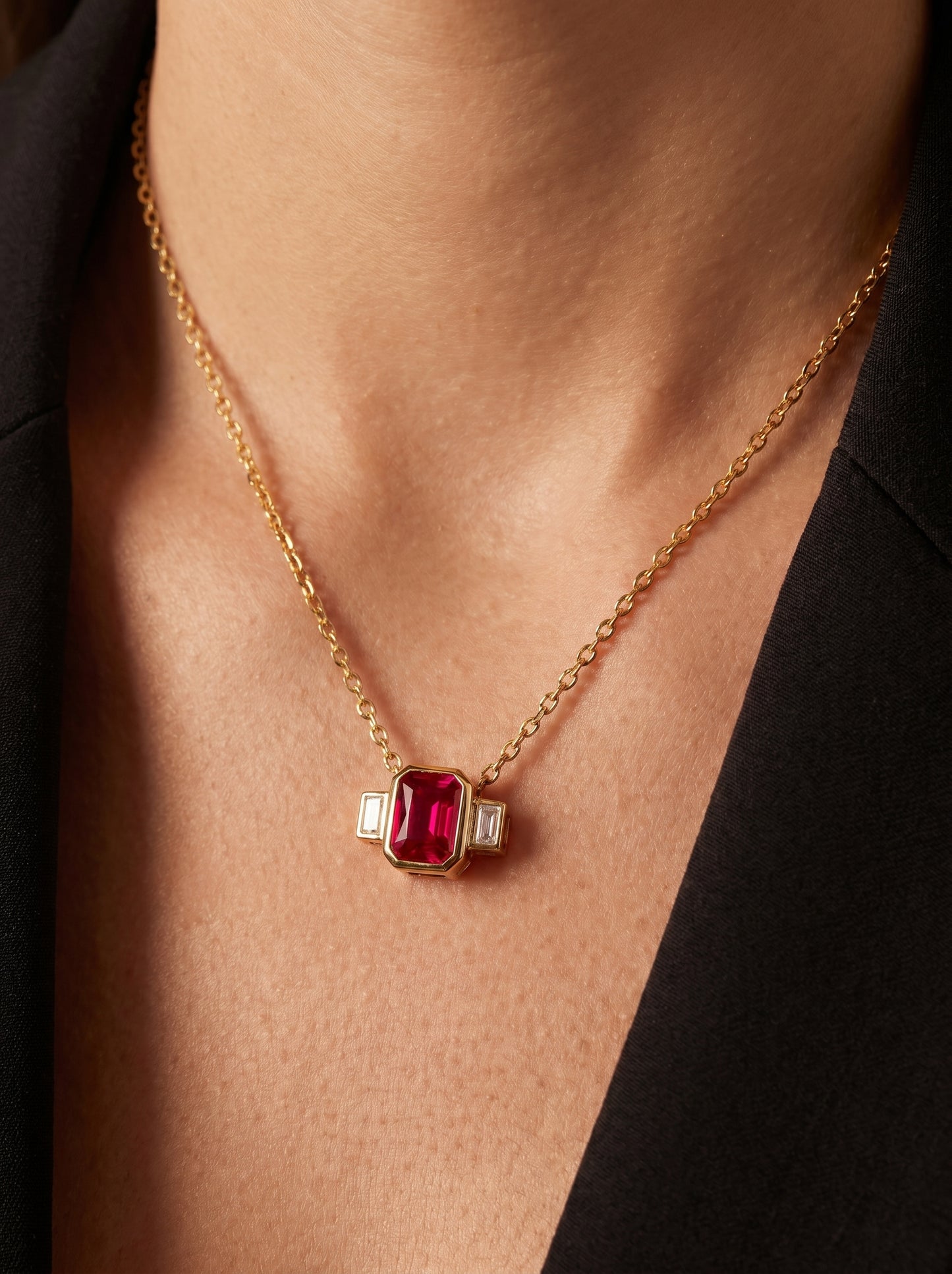 Ruby Essence Necklace