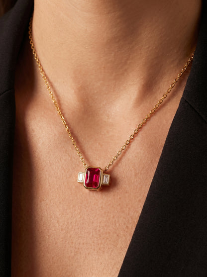 Ruby Essence Necklace