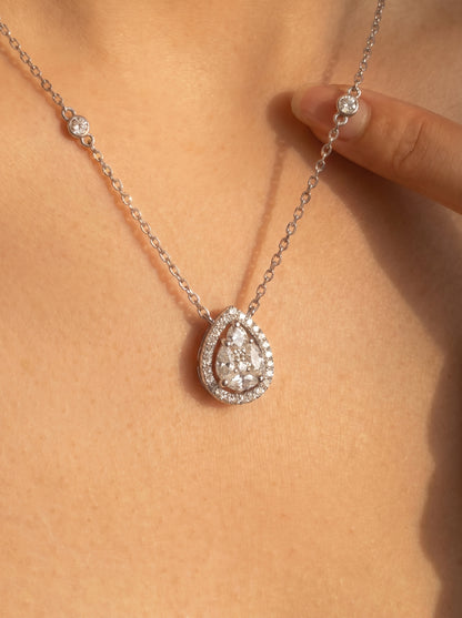Swan Lake Silver Necklace