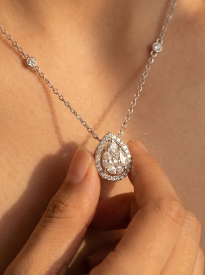 Swan Lake Silver Necklace