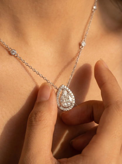 Swan Lake Silver Necklace
