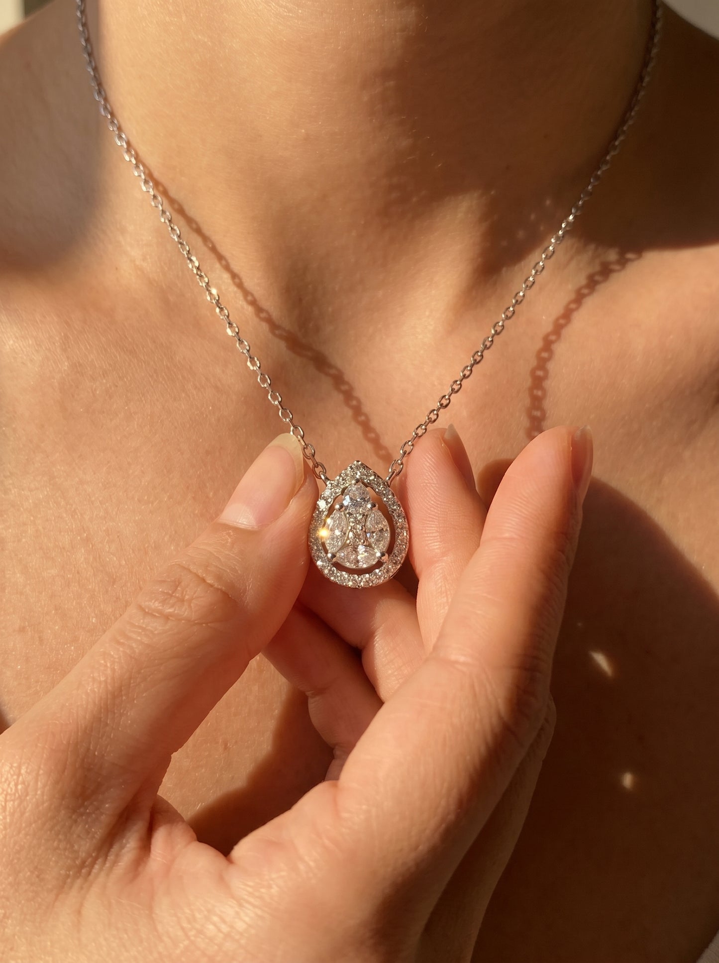 Swan Lake Silver Necklace