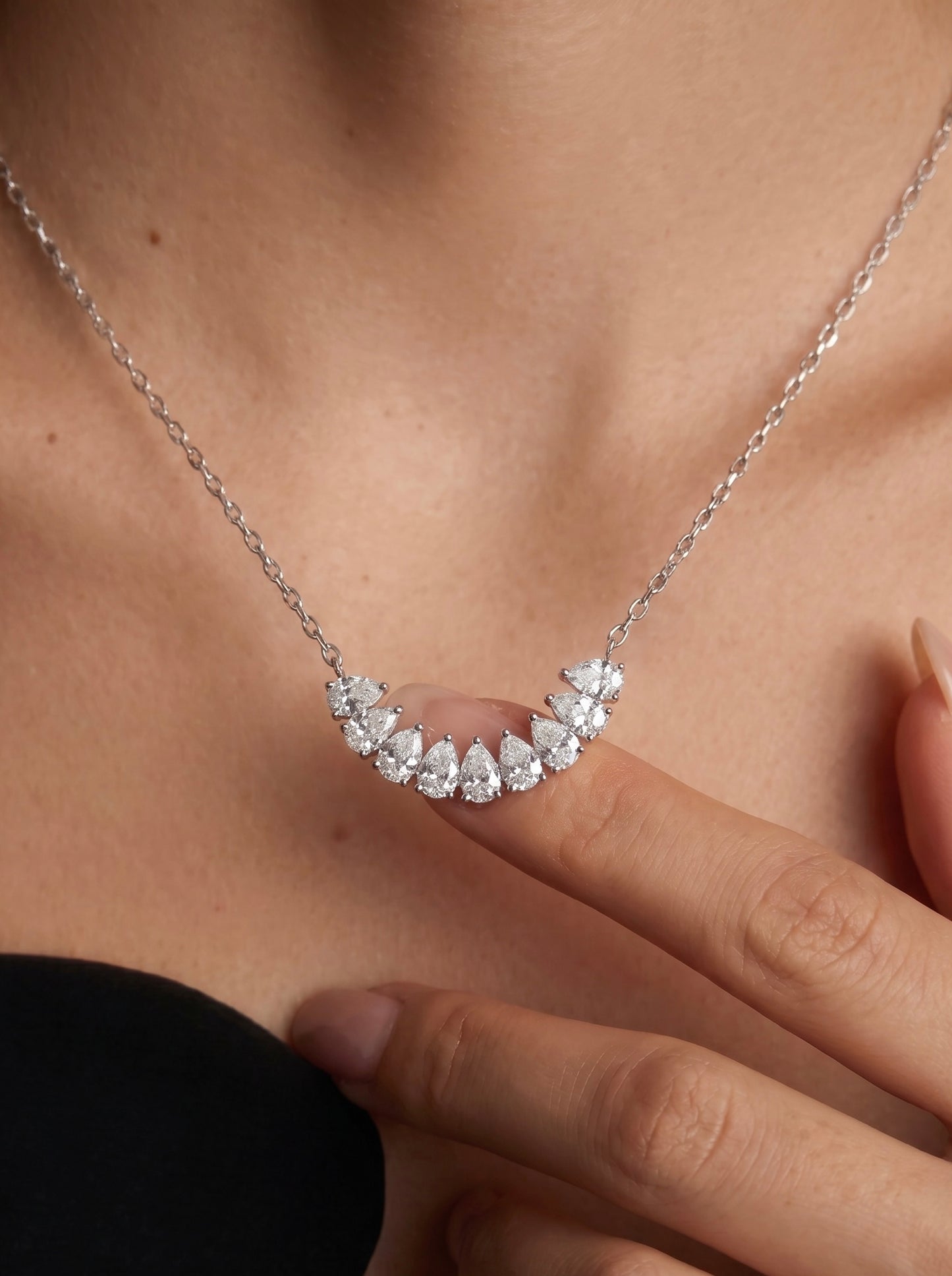 Crescent Glow Necklace