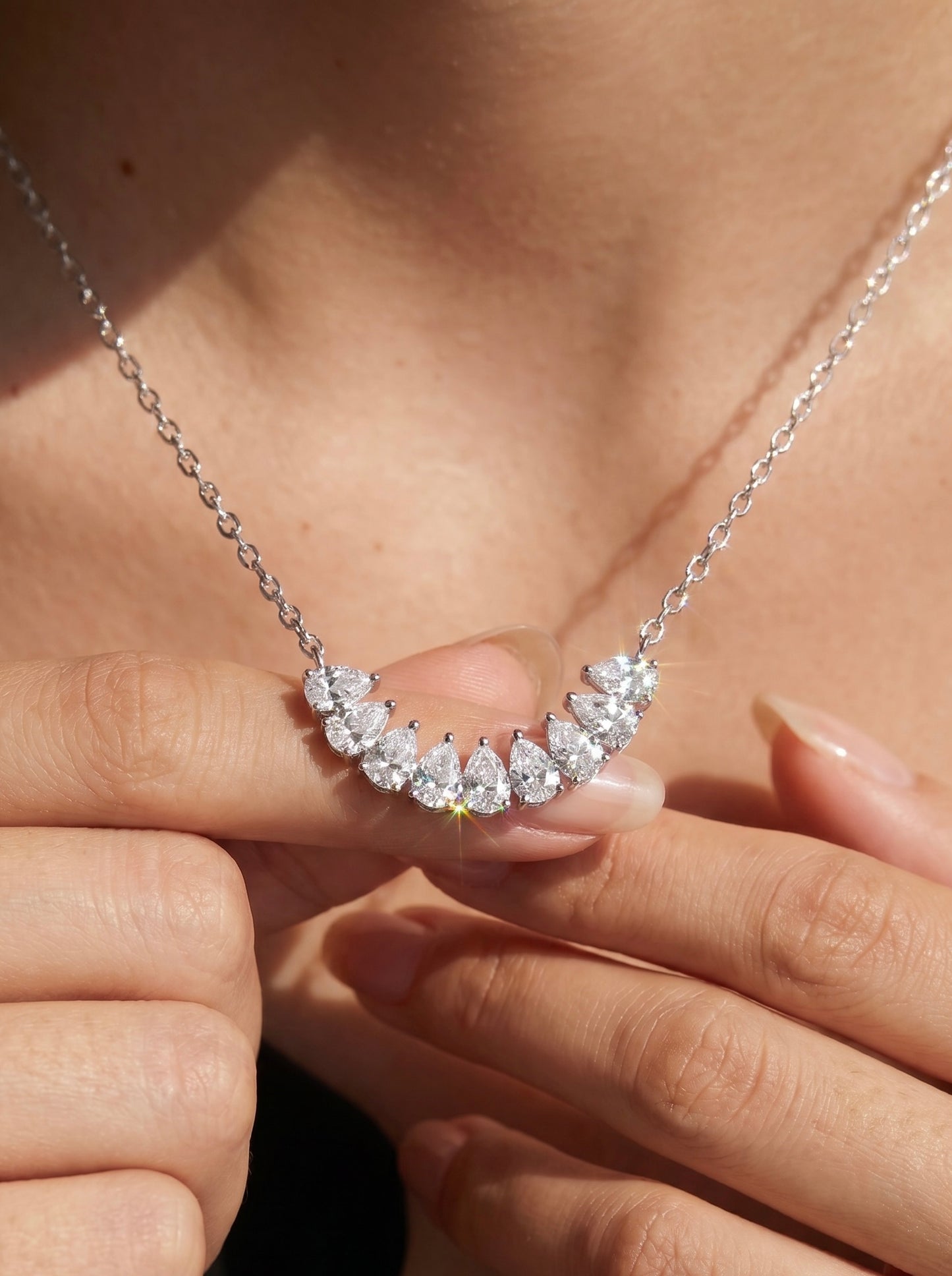 Crescent Glow Necklace