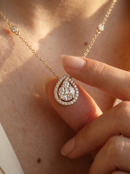 Swan Lake Gold Plated Necklace