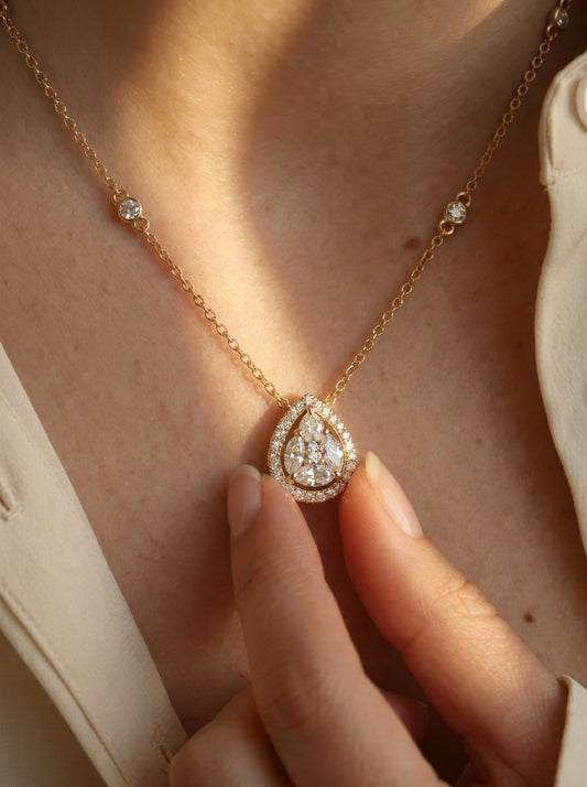 Swan Lake Gold Plated Necklace