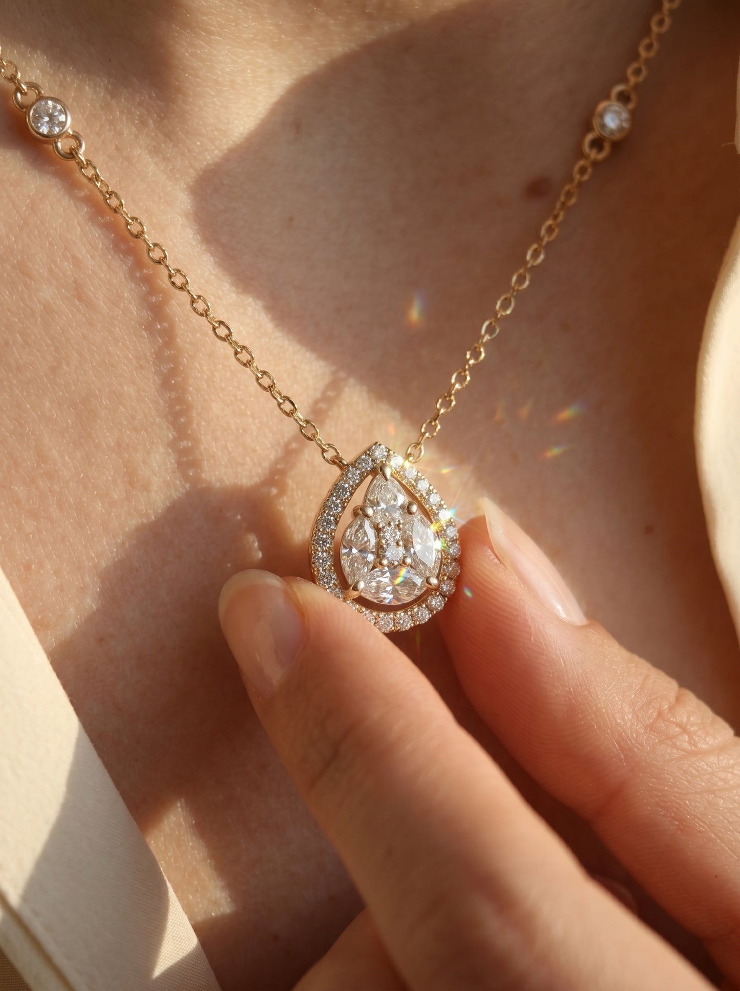Swan Lake Gold Plated Necklace