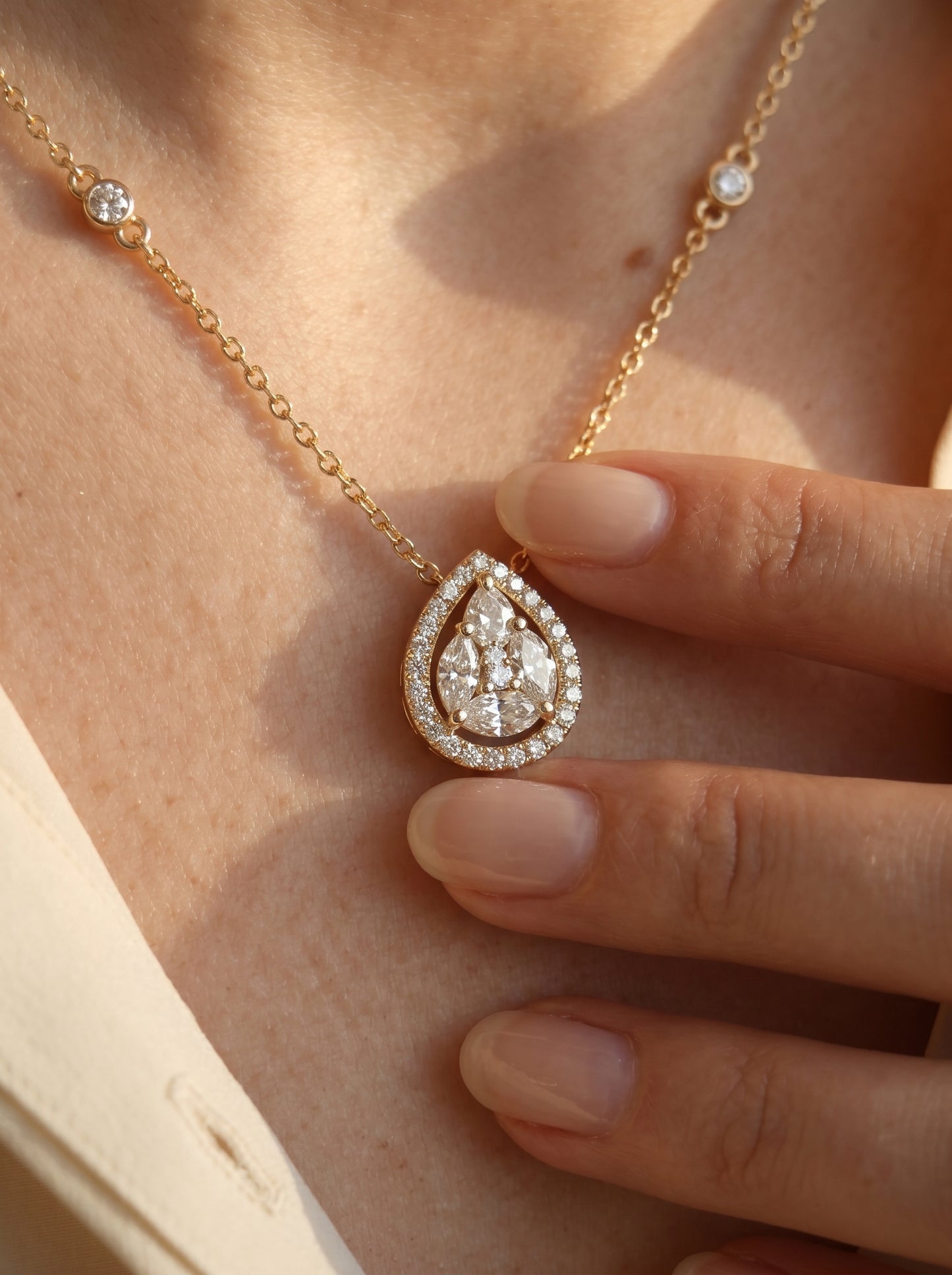 Swan Lake Gold Plated Necklace