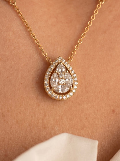 Swan Lake Gold Plated Necklace