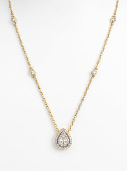 Swan Lake Gold Plated Necklace