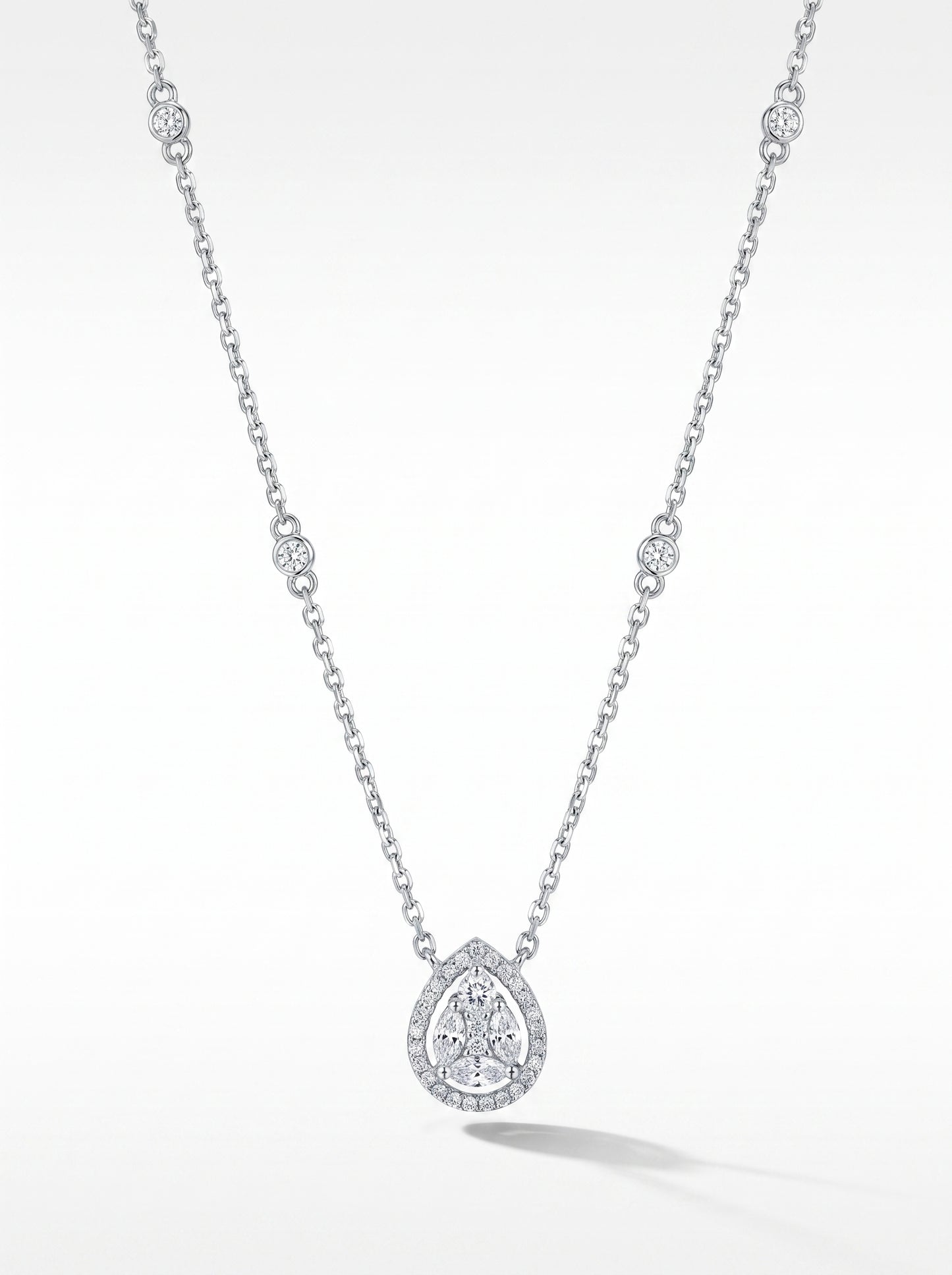 Swan Lake Silver Necklace