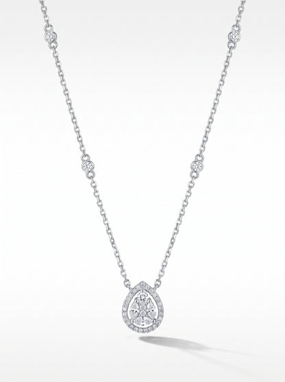 Swan Lake Silver Necklace