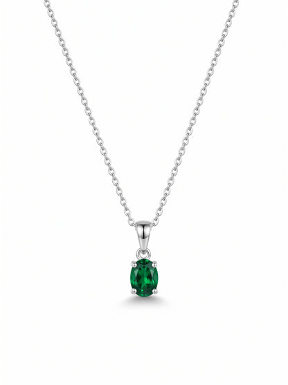 Green Drop Necklace