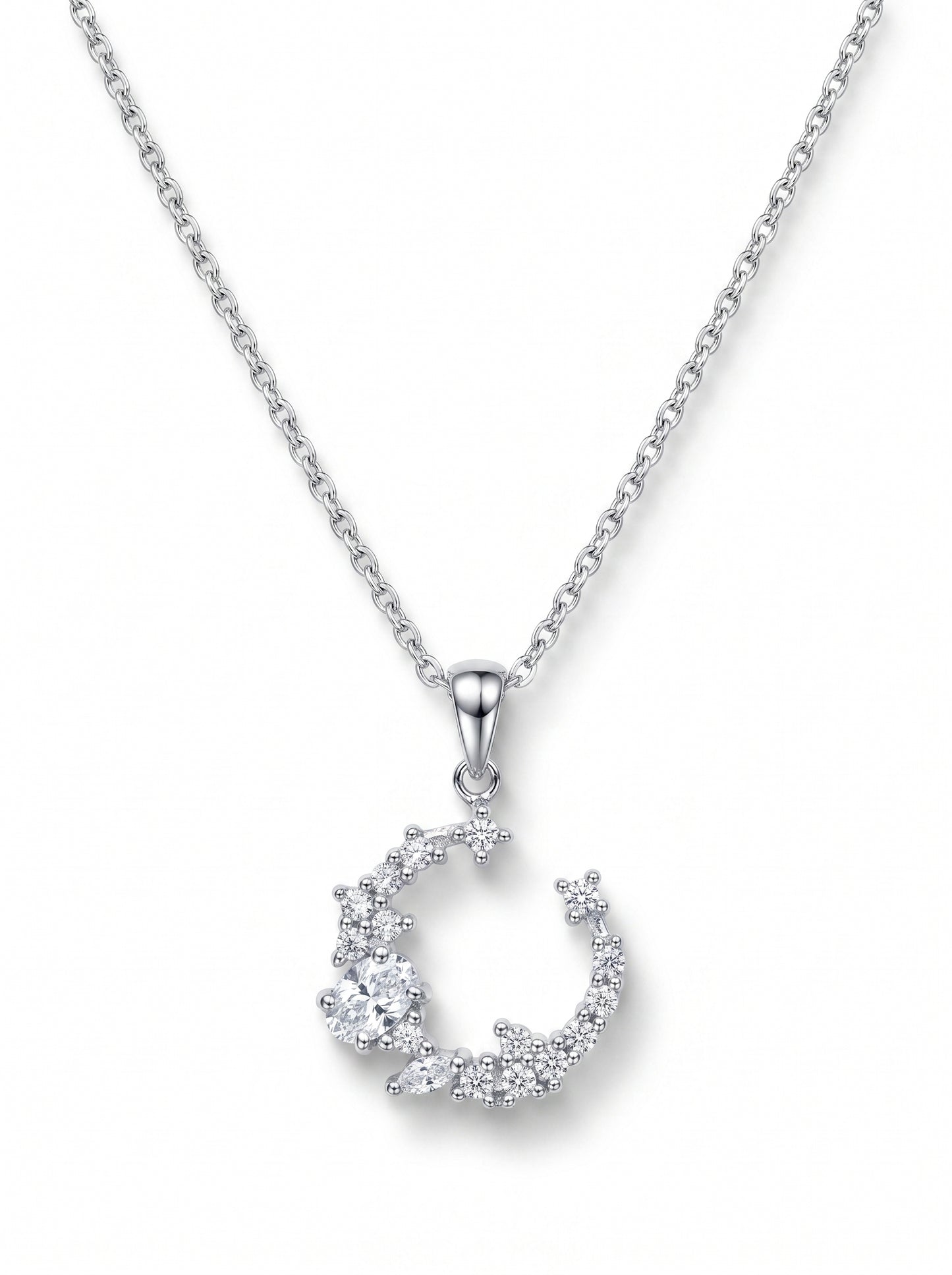 Moonlight Zircon Necklace