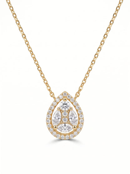 Swan Lake Gold Plated Necklace
