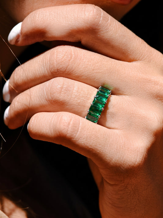 Emerald Signature Ring