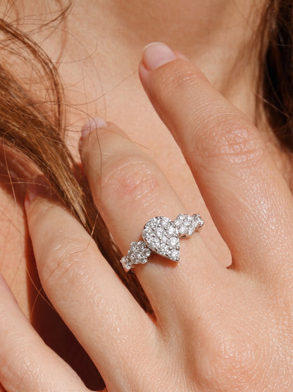 Pear Radiance Ring