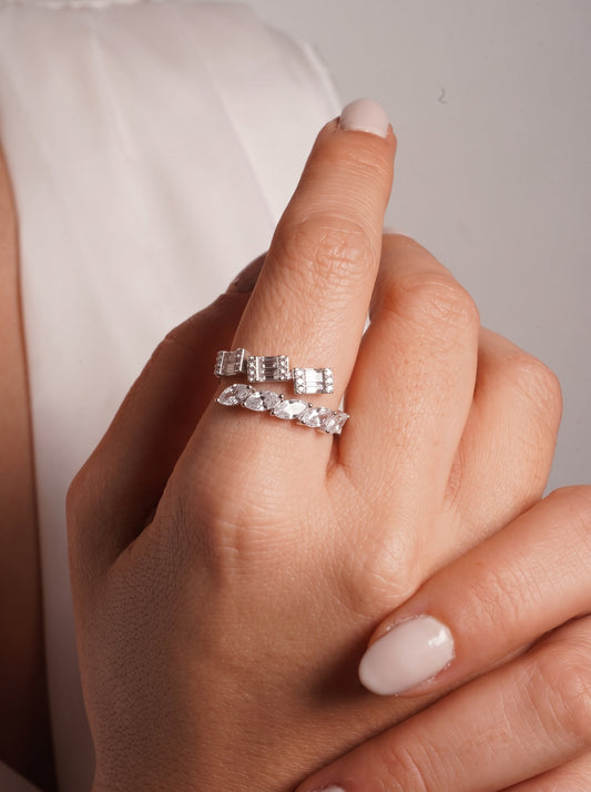Luxe Stack Adjustable Ring