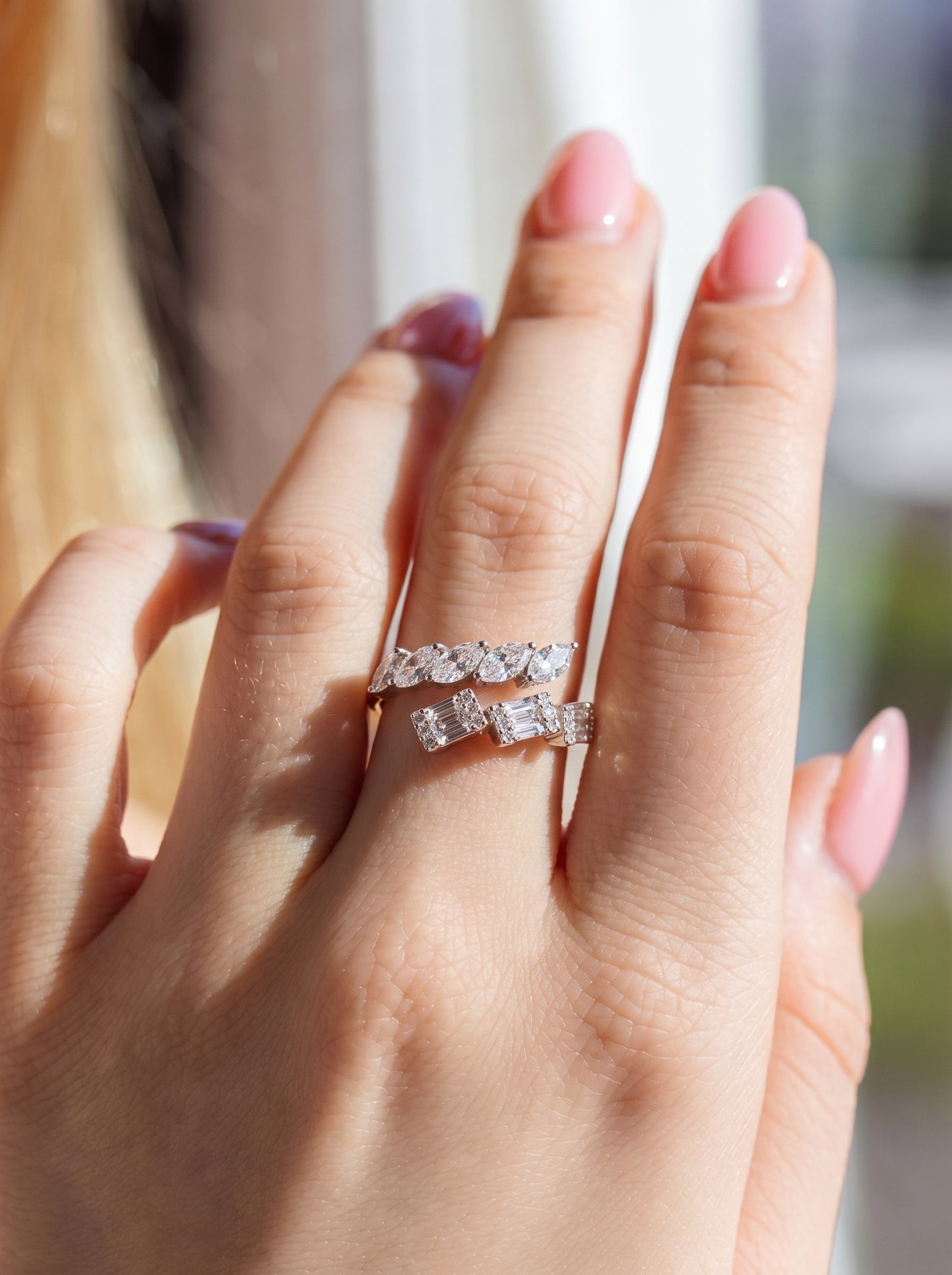 Luxe Stack Adjustable Ring