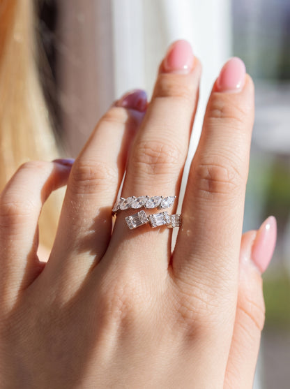Luxe Stack Adjustable Ring